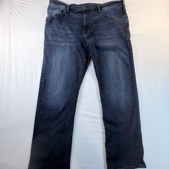 Mavi Other - Mavi Matt Relaxed Straight Leg Jeans‎ Mens 38x30 Dark Wash Stretch Denim